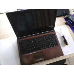 Замена термопасты Asus K53S -X156V